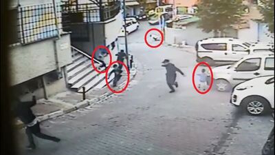 Çocuklar çatışmanın ortasında kaldı