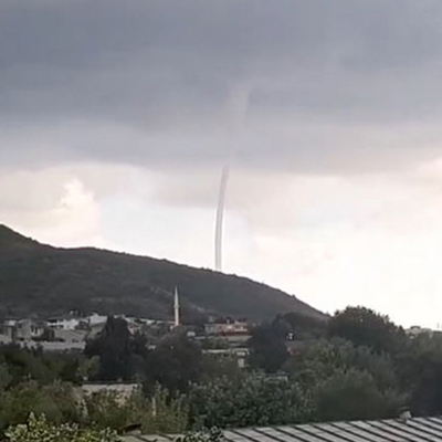 Korkutan görüntü! 15 dakika sürdü