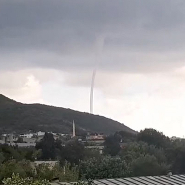 Korkutan görüntü! 15 dakika sürdü