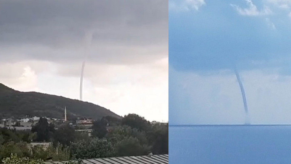 Korkutan görüntü! 15 dakika sürdü