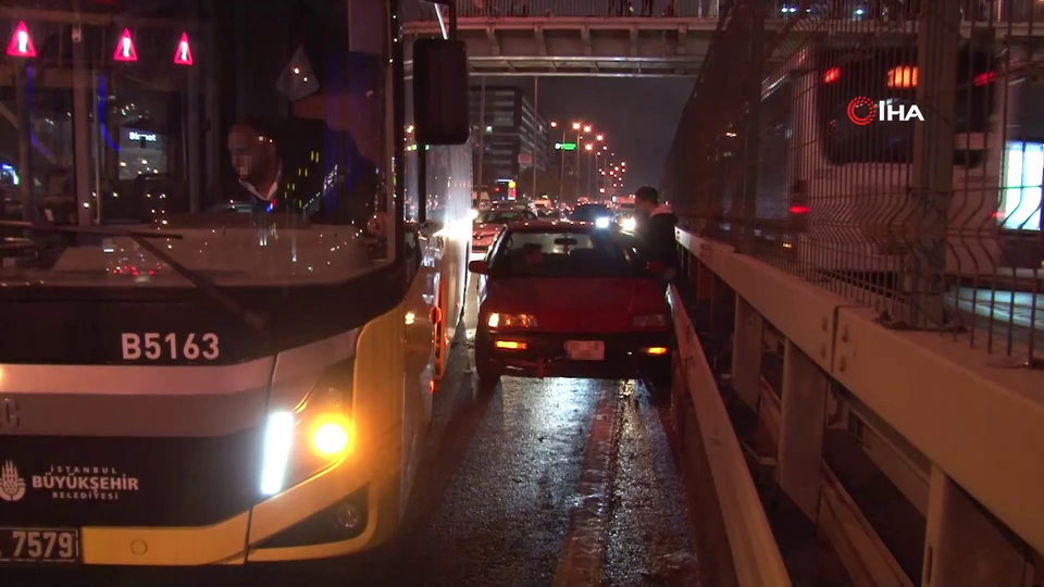 İETT şoförü, makasçıyı böyle yakaladı