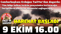 Barış Pınarı'nda kara harekatı da başladı