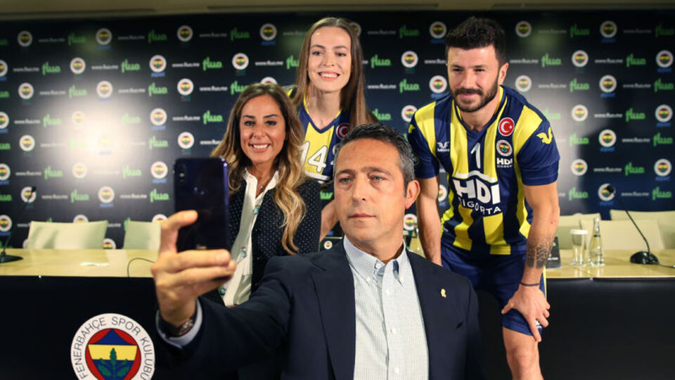 Fenerbahçe'nin voleybol sponsoru Fluo