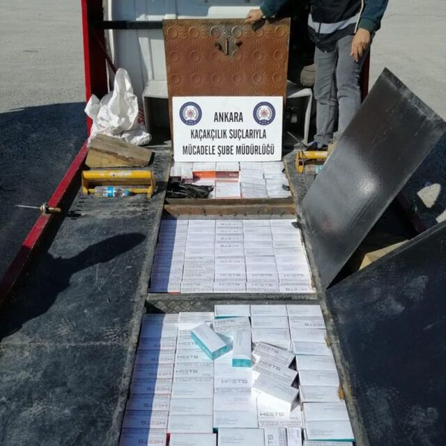 Başkent'te kaçakçılık operasyonu
