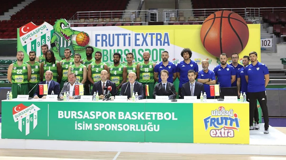 Basketbolda yeni heyecan Frutti Extra Bursaspor