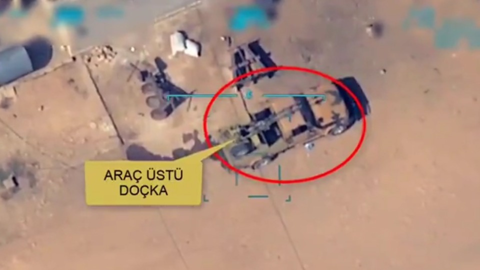 İHA'lar tespit etti jetler böyle vurdu!