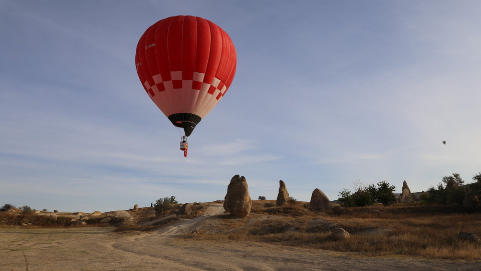 İlk yerli balon Kapadokya'da
