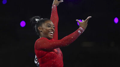 Simone Biles'ten büyük başarı