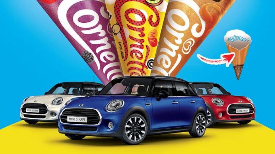 Cornetto Mini Cooper çekiliş sonuçları 2019!