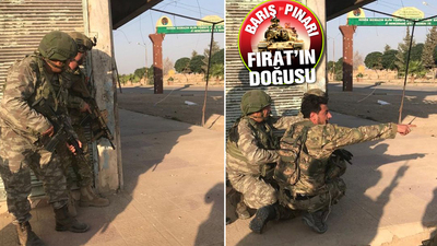 Rasulayn'da çekilen o fotoğraf! Omuz omuzalar!