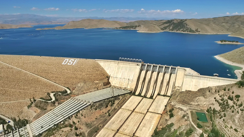 Keban'da su bayramı