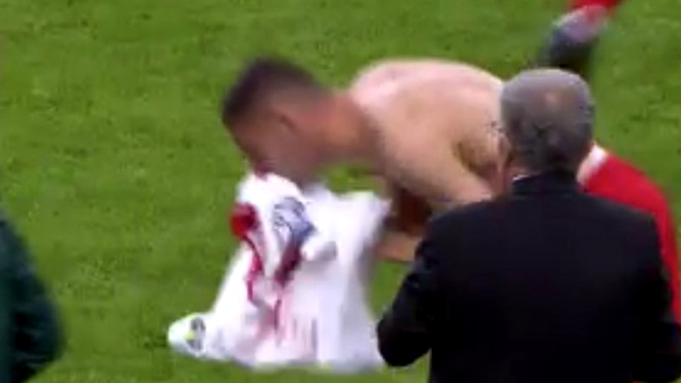 Merih'ten maça damga vuran hareket!