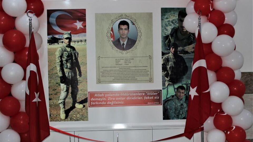 Şehidin ismi ilk görev yerinde yaşayacak