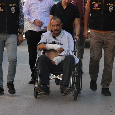 Satırlı dehşete çok acayip savunma!