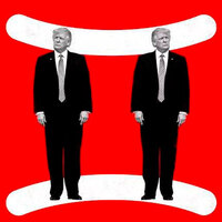 Donald Trump tam İkizler!