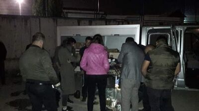 Koku nöbeti ile yakaladılar!