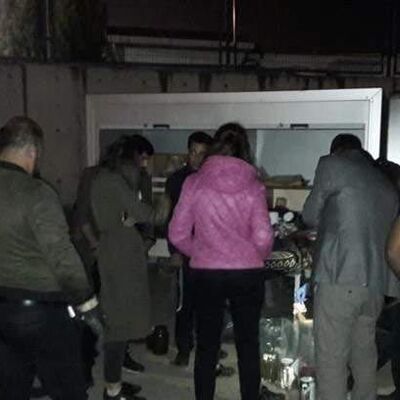 Koku nöbeti ile yakaladılar!