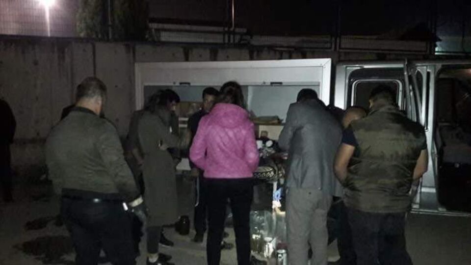 Koku nöbeti ile yakaladılar!