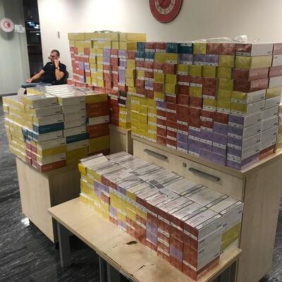 Ukraynalı turist havalimanında böyle yakalandı!