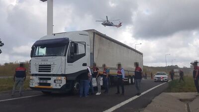 Osmangazi Köprüsü'nde sıcak dakikalar!