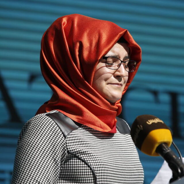 Cemal Kaşıkçı'nın nişanlısı Hatice Cengiz ABD'li siyasetçilerle görüştü