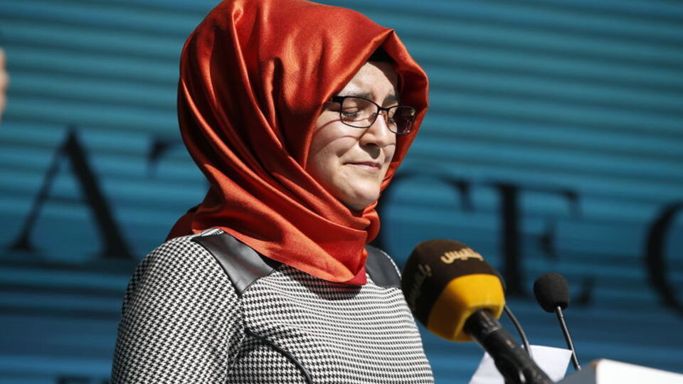 Cemal Kaşıkçı'nın nişanlısı Hatice Cengiz ABD'li siyasetçilerle görüştü