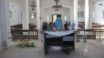 İşte YPG/PKK'nın karargah yaptığı Ermeni kilisesi!