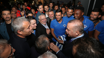 Erdoğan'dan Kasımpaşa'ya ziyaret