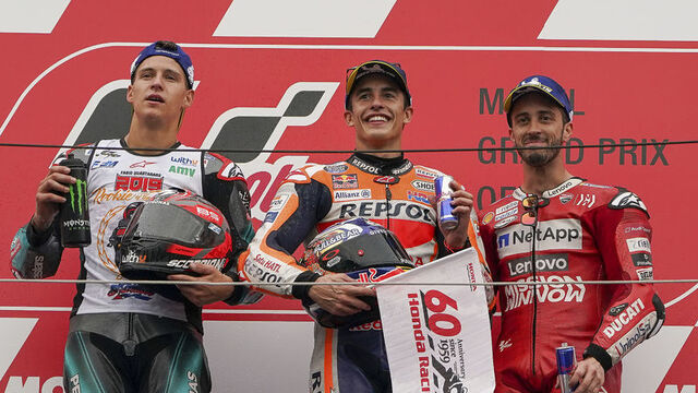 Marquez Japonya'da da kazandı