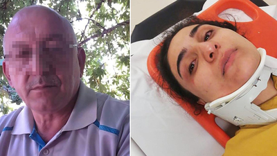 Torununun yanında gelinini hastanelik etti!