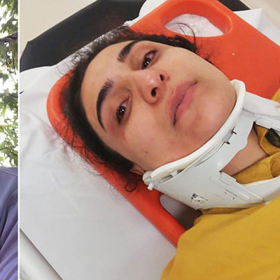 Torununun yanında gelinini hastanelik etti!