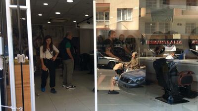 Berber koltuğunda vahşet!