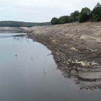 Barajlarda korkutan görüntü!