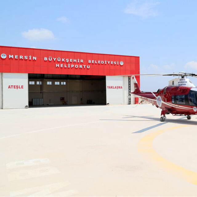 Belediyeden satılık helikopter