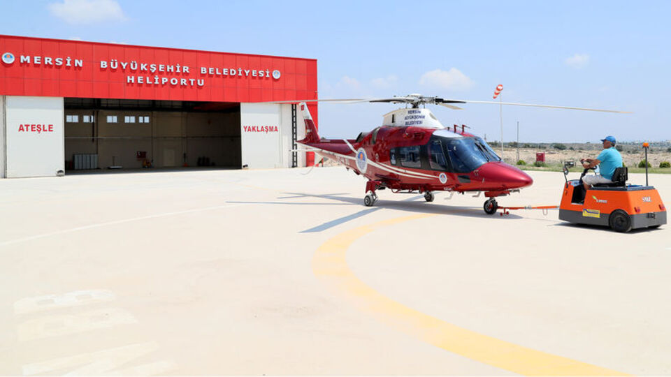 Belediyeden satılık helikopter