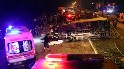 Düzce'de zincirleme kaza: 1 ölü, 4 yaralı