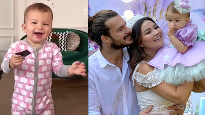 "Lila ilk adımını attı"