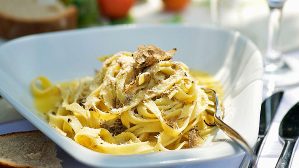 Deniz mahsullü tagliatelle