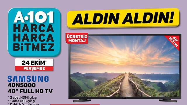 24 Ekim A101 aktüel ürünler kataloğu