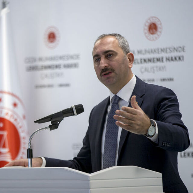 Bakan Gül'den yargı reformu mesajı