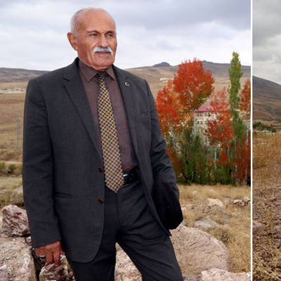 Tehditlere rağmen 35 yıldır Türk bayrağını dalgalandırıyor!