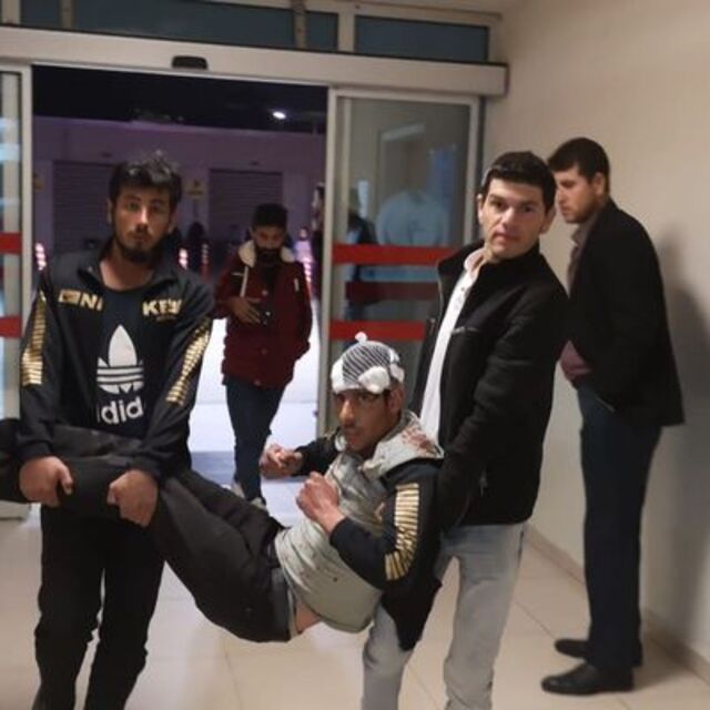 Saldrıya uğrayan genç beyin kanaması geçirdi