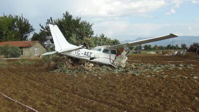 Uçak kazasından hırsızlığa!