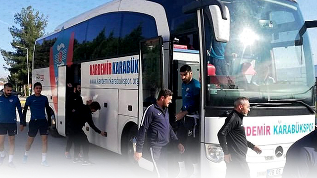 Karabükspor'dan otobüs jesti!