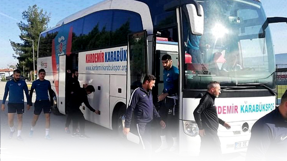 Karabükspor'dan otobüs jesti!