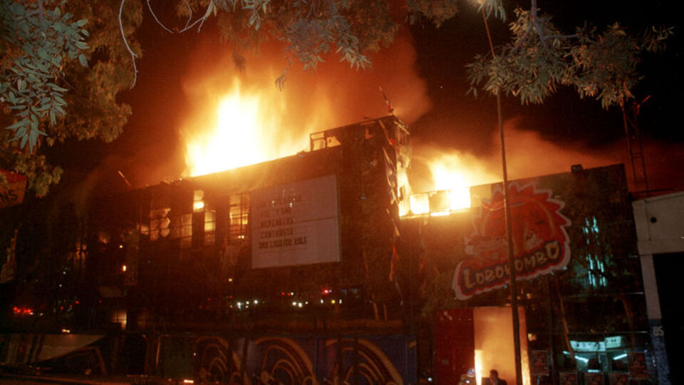 Meksika'da orman yangınları