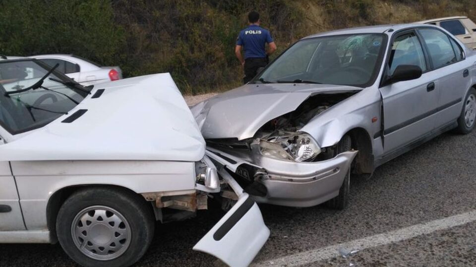 Adana'da trafik kazası!
