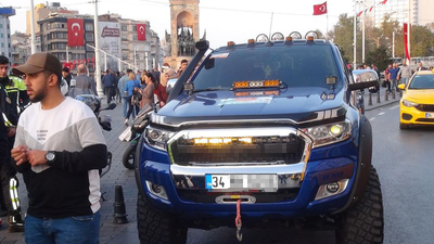 Polis ceza keserken, onlar bunu yaptı!