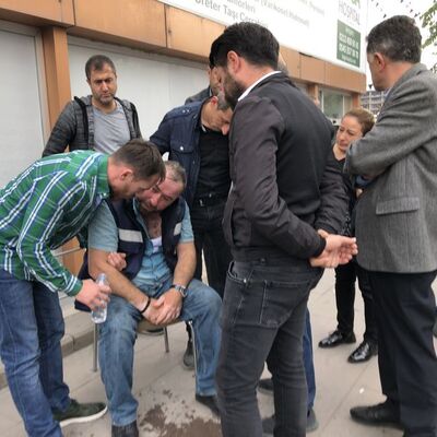 İşçinin feci ölümü! Arkadaşını görünce sinir krizi geçirdi