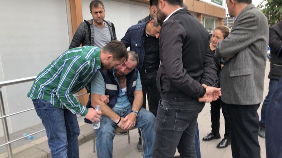 İşçinin feci ölümü! Arkadaşını görünce sinir krizi geçirdi